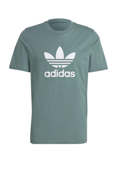 adidas shirt groen zalando|Groene Adidas Shirt online kopen .